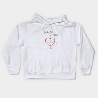 Mathematical Love Kids Hoodie